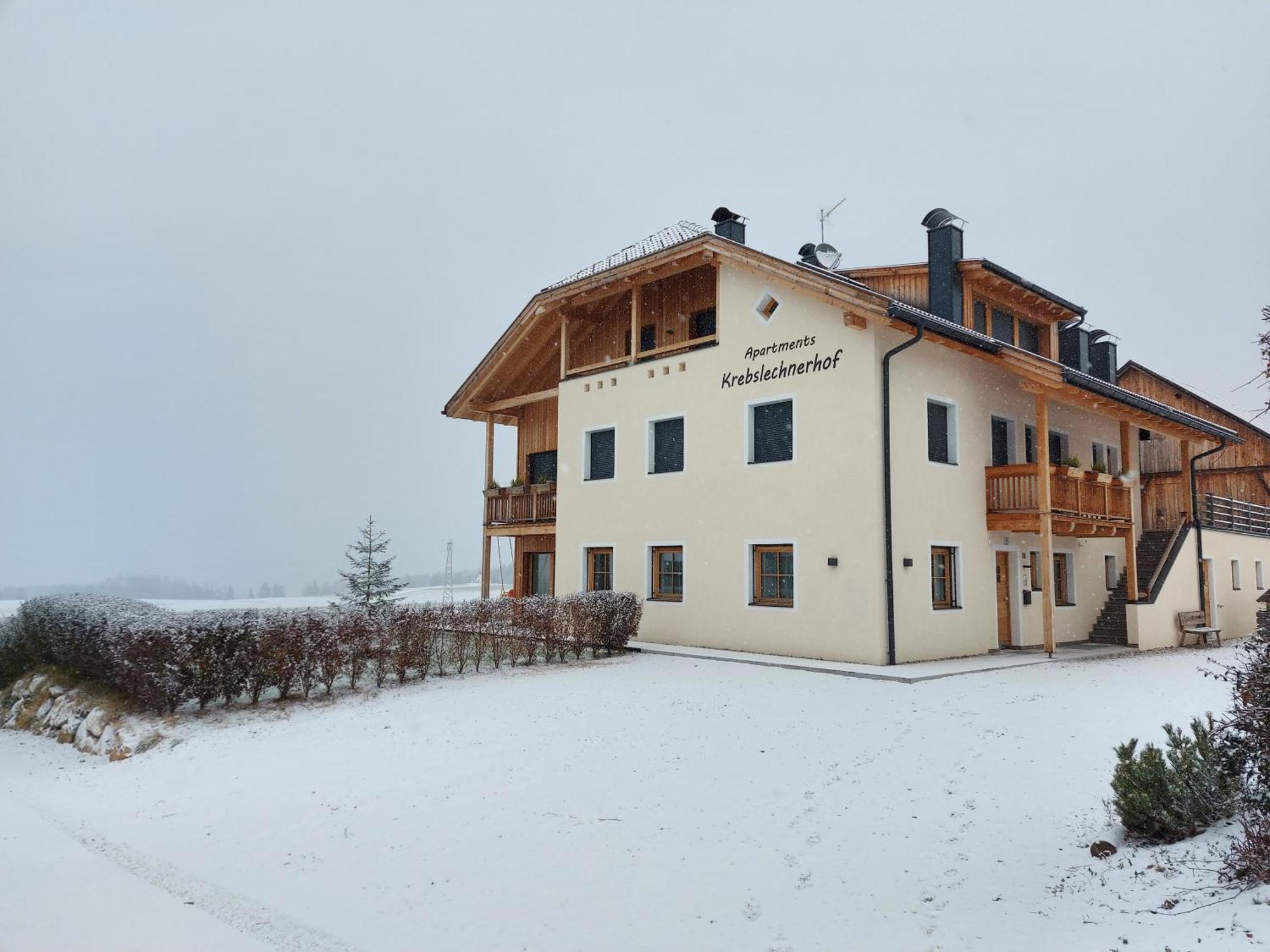 Krebslechnerhof Villa Brunico Bagian luar foto