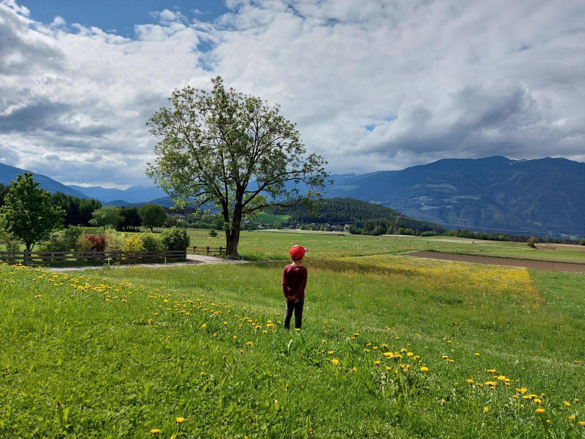 Krebslechnerhof Villa Brunico Bagian luar foto