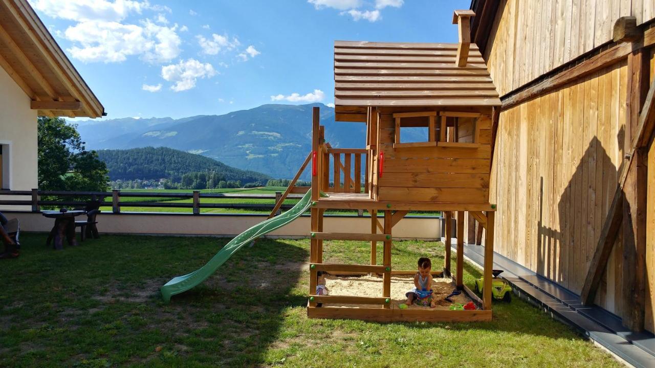 Krebslechnerhof Villa Brunico Bagian luar foto